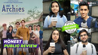 HONEST Public Review Of The Archies Suhana Khan Khushi Kapoor Agastya Nanda Vedang Raina [upl. by Ettenot]