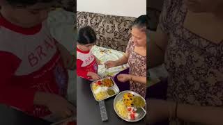 Gargie ke liye bnaya tasty khana youtube food [upl. by Huei913]