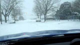 Nissan 370Z driving in snow on Blizzak and TR Motorsports C2 [upl. by Yot]