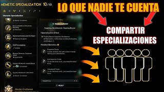 Como COMPARTIR ESPECIALIZACIONES del MEMETICS  Once Human Español oncehuman [upl. by Ellerahs]