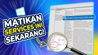 MATIKAN SERVICES WINDOWS 11 INI SEKARANG BIAR MAKING KENCANG 🔥 [upl. by Wixted]