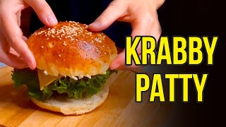 How to make a Krabby Patty from SpongeBob SquarePants [upl. by Otrebogir]