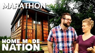 3 STUNNING TINY HOMES BEFORE AND AFTER Marathon  Tiny House Nation  HomeMadeNation [upl. by Colton]