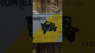 FRONTECH CPU FAN UNDER 200  Visit our channel for full review frontech computer cpufan [upl. by Nawat]