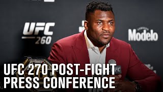 UFC 270 Postfight Press Conference [upl. by Enorej]