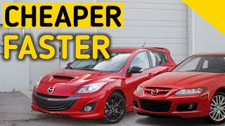 The BEST ENGINE SWAP for a MAZDASPEED 3 6 CHEAP  25 DuratecMZR swap [upl. by Ruyam624]