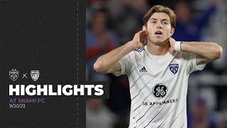 Highlights Miami FC 4 Louisville City FC 3 [upl. by Einra]