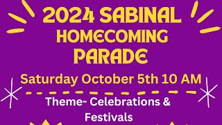 Promo Video 2024 Sabinal Homecoming Parade [upl. by Laurinda]