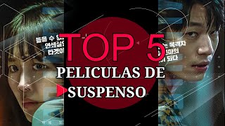 Top 5 películas COREANAS de SUSPENSOTHRILLER 😨 [upl. by Martino]