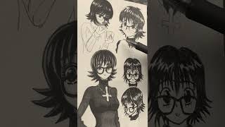 Shizuku drawing from Hunter x Hunter drawing art shizuku [upl. by Ciapha]