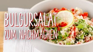 Libanesischen Bulgursalat selber machen [upl. by Philo]