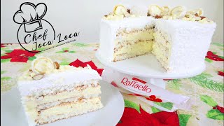 Rafelo Torta  Raffaello Cake How To Make The World Famous Raffaello Cake [upl. by Nnylamme]