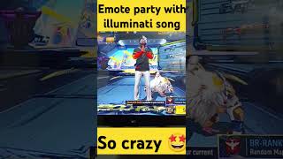 Emote party with illuminati songso crazy 😍illuminati [upl. by Tai740]