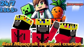 Best Minecraft Highpixel cracked server 247  1165  javamcpe  Indian hosting paid hosting [upl. by Justicz735]