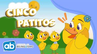 Cinco patitos  AB Canciones infantiles [upl. by Arrakat]