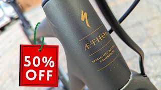 The Half Price Superbike  2022 Specialized Aethos Comp Rival AXS [upl. by Assiralk]