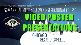 CSRS Annual Meeting Video Poster Presentations 2024 [upl. by Elcin]