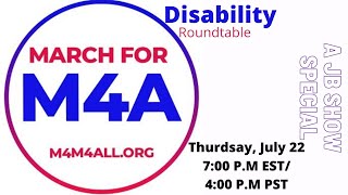 Medicare For All March Disability Roundtable [upl. by Basia]