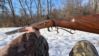 PENNSYLVANIA DEER DRIVES w FLINTLOCK MUZZLELOADER Buck Down [upl. by Vinni]