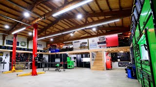 Simple Hacks to Level up YOUR Workshop Metal Fabrication Shop Tour [upl. by Alrick256]