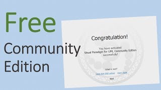 How to setup the free Community Edition of Visual Paradigm [upl. by Stefano]