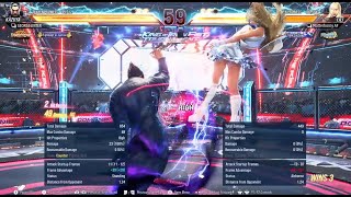 Just another day at the officekazuya tekken pewgf viral combovideo [upl. by Enelyak270]