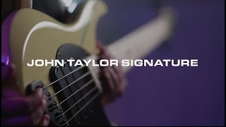 The NEW John Taylor Signature bass  Demo  Dingwall Guitars [upl. by Hsirahc]