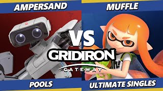 Gridiron Gateway 2024  Ampersand ROB Vs Muffle Inkling Smash Ultimate  SSBU [upl. by Aleras584]