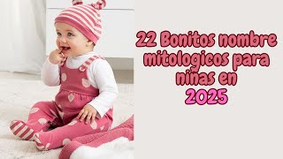 Bonitos nombre mitológicos para niñas 2025 babygirl mitológico nombresbonitos nombresparaniñas [upl. by Silecara]