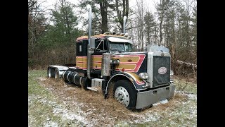 Rescuing a 1977 Peterbilt 359 From Its Grave  First Time On the Road in 18 Years [upl. by Goles]