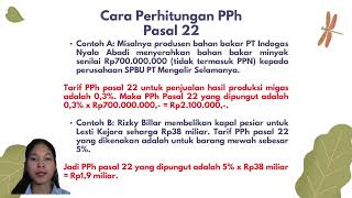 Pajak Penghasilan Pasal 22 Pertemuan 17 Kelompok 7 [upl. by Hock]