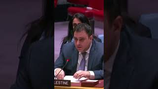 Palestinian envoy criticises US veto of UN’s Gaza ceasefire resolution [upl. by Aetnahc]