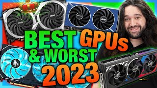 Best amp Worst GPUs of 2023 for Gaming 100 to 2000 Video Cards [upl. by Guidotti]