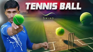 How to Swing Tennis Ball In Air  Cricket Fans Channel [upl. by Eilrahc]