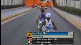 Stefano Baldini Athens 2004 Olympic Games Mens Marathon ITA [upl. by Aires]