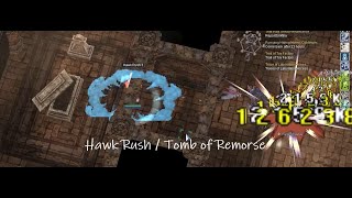 iRO Chaos First time of Tomb of Remorse Auto Attack Crit Wind Hawk [upl. by Irpak]