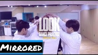 Mirrored GOT7  quotLookquot DANCE PRACTICE VIDEO [upl. by Nanji]