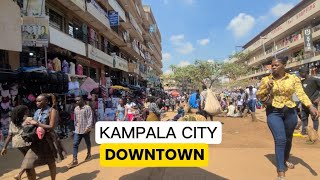 How Kampala downtown 🇺🇬 looks like this year 2024 [upl. by Esidarap459]