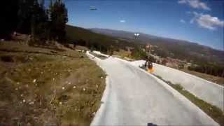 Alpine Slide at Breckenridge fun park Colorado [upl. by Adnek]