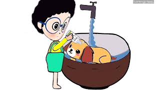 pet shampoo in Amazon ll cartoon comedy video ll [upl. by Rocray449]