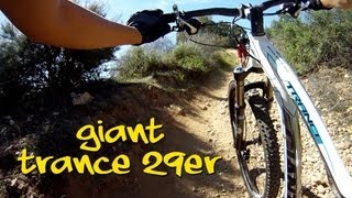 2013 Trance X 29er 0  Ride Giant Demo Tour Mountain Biking [upl. by Aylsworth]