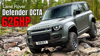 Land Rover Defender OCTA Revealed With 626 Horsepower [upl. by Jeremy]