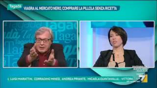 Sgarbi a Nunzia De Girolamo Boccia usa le pillole dellamore o no [upl. by Yerdua57]