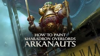 How to paint Kharadron Overlords  Arkanauts [upl. by Akanke]