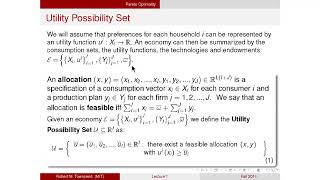 Lecture 7 Pareto Optimality [upl. by Einaffyt]