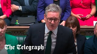 Starmer refers to Sunak as ‘prime minister’ five times during PMQs [upl. by Laurentia509]