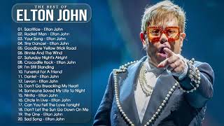 Elton John Greatest Hits full album  Elton John Best Songs [upl. by Meean]