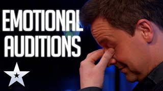 MOST EMOTIONAL Auditions  Britains Got Talent [upl. by Neelcaj]