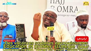 Théme Éducation et profiter stratégie pour Des vacances scolaires épanouissantes Harouna GAKOU [upl. by Raphael]