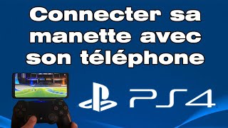 Comment connecter une manette PS4 sur téléphone [upl. by Klimesh528]